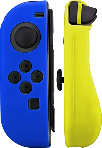Nintendo Switch Joy-Con Cover Case - Blue and Yellow