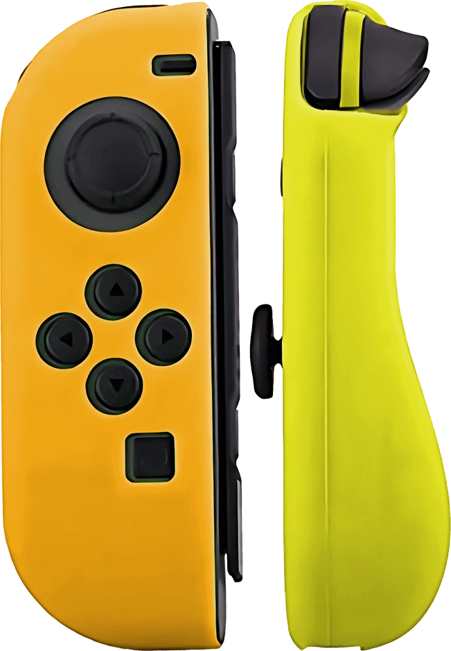 Nintendo Switch Joy-Con Cover Case - Yellow and Orange  for sale in Egypt from Games2Egypt