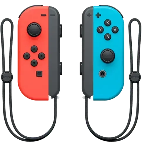 Joy-Con Neon Red Neon Blue - Nintendo Switch - Used with best 