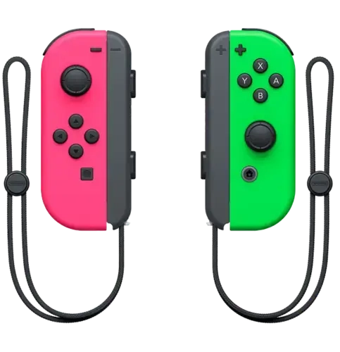 Nintendo Switch Joy-Con - Green and Pink   - Used