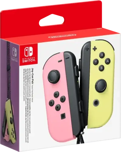 Nintendo Switch Joy-Con - Pastel Pink and Yellow - Used  for sale in Egypt from Games2Egypt