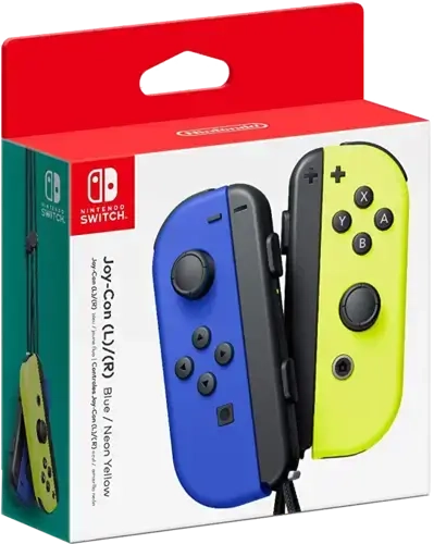 Nintendo Switch Joy-Con - Blue and Neon Yellow - Used  for sale in Egypt from Games2Egypt