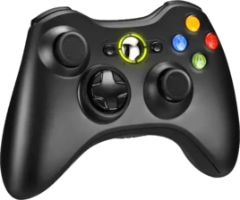 Xbox 360 Wireless Controller - Black - Used -  for sale in Egypt from Games2Egypt