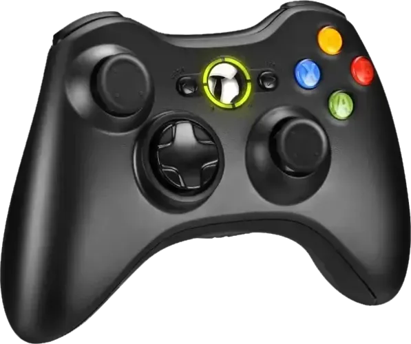 Xbox 360 Wireless Controller - Black - Used  for sale in Egypt from Games2Egypt