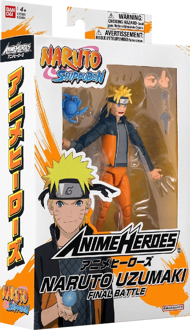 Bandai Namco Anime: Naruto - Naruto Uzumaki Final Battle - 17cm  for sale in Egypt from Games2Egypt