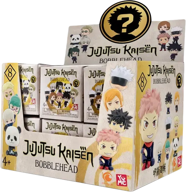 YuMe Jujutsu Kaisen Blind Mystery Box Bobble Head - 6cm  for sale in Egypt from Games2Egypt