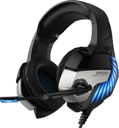 Onikuma Wired K5 Pro Gaming Headset - Blue  for sale in Egypt from Games2Egypt