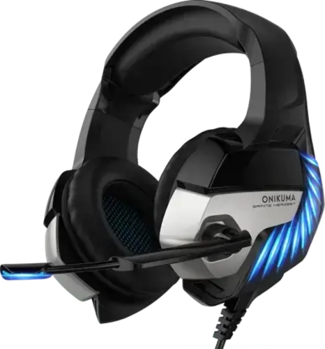 Onikuma Wired K5 Pro Gaming Headset - Blue