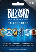 Blizzard gift card $50 USA -  for sale in Egypt from Games2Egypt