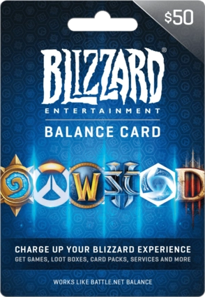 Blizzard gift card $50 USA