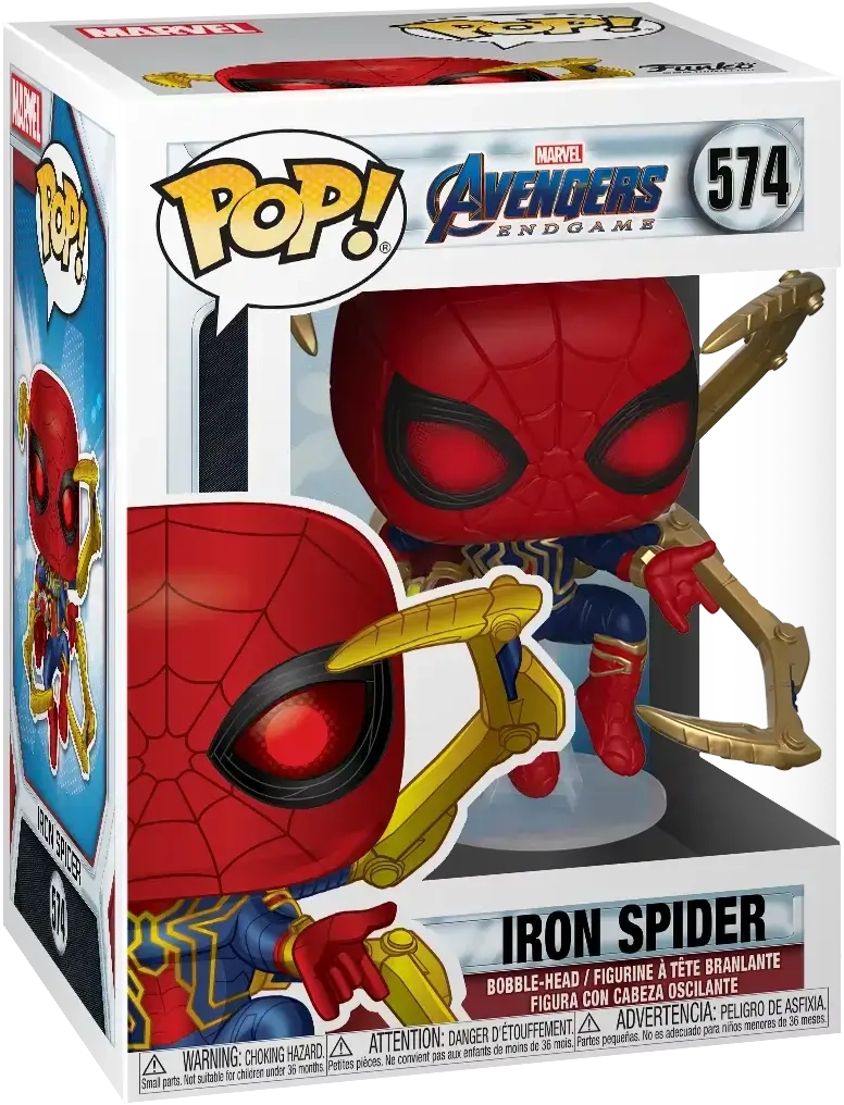 Funko Pop! Marvel Avengers Endgame - Iron Spider with Nano Gauntlet (574)  for sale in Egypt from Games2Egypt