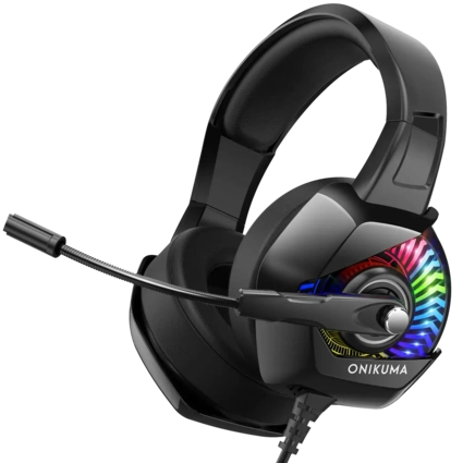 ONIKUMA K6 Wired Gaming Headphone - RGB