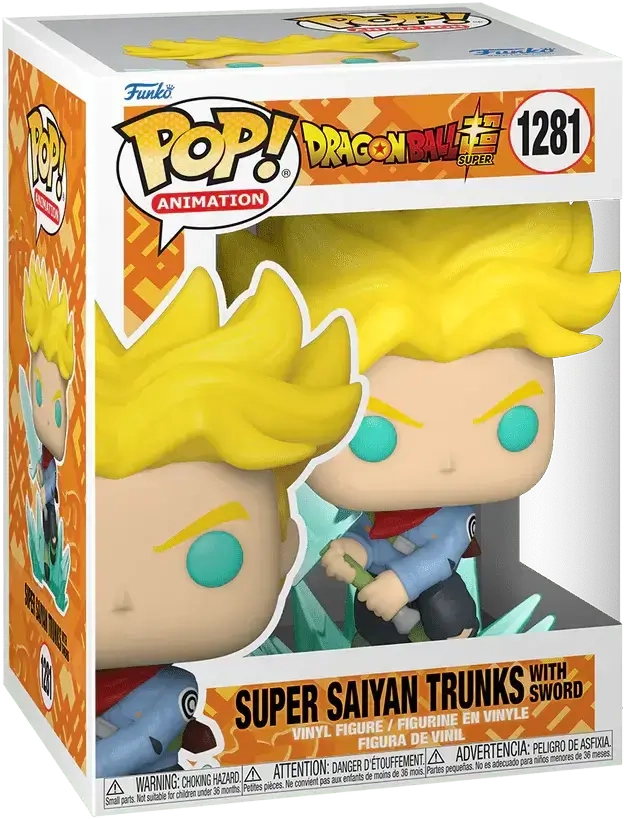 Funko Pop! Anime: Dragon Ball - Super Saiyan Trunks with Sword  for sale in Egypt from Games2Egypt