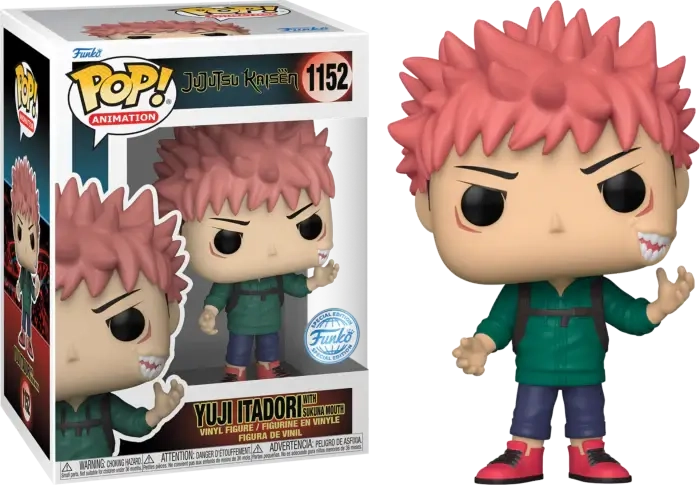 Funko POP! Anime: Jujutsu Kaisen - Itadori with Sukana Mouth  for sale in Egypt from Games2Egypt