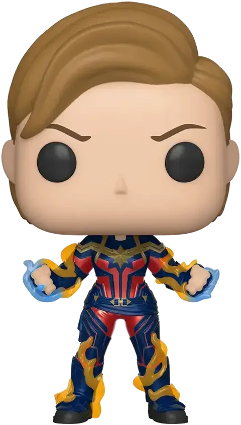 Funko Pop! Heroes: Marvel Avengers Endgame - Captain Marvel W/New Hair  for sale in Egypt from Games2Egypt