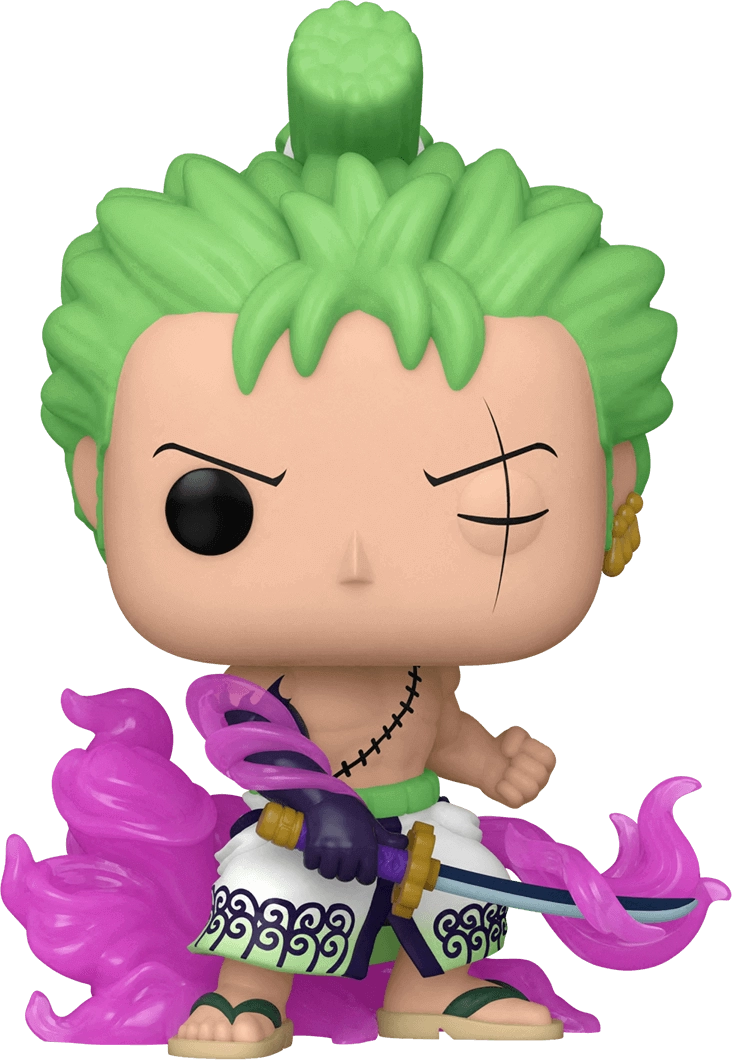 Funko Pop! Anime: One Piece - Roronoa Zoro with Enma (GW)(Exc)  for sale in Egypt from Games2Egypt