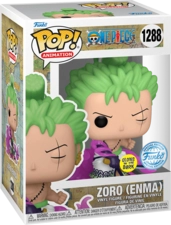 Funko Pop! Anime: One Piece - Roronoa Zoro with Enma (GW)(Exc)  for sale in Egypt from Games2Egypt