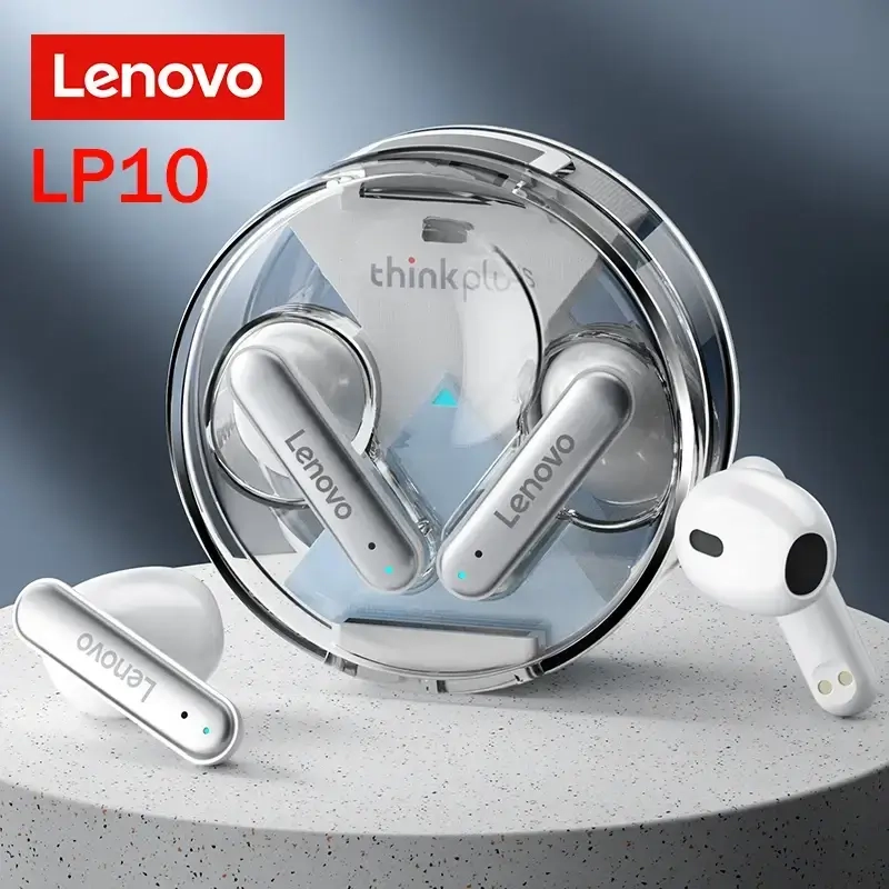 Lenovo Thinkplus LP10 TWS Wireless Bluetooth Earbuds - White  for sale in Egypt from Games2Egypt