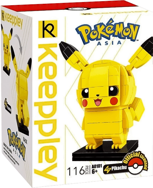 Keeppley Pokemon Pikachu Building Blocks - 116 Pieces  for sale in Egypt from Games2Egypt