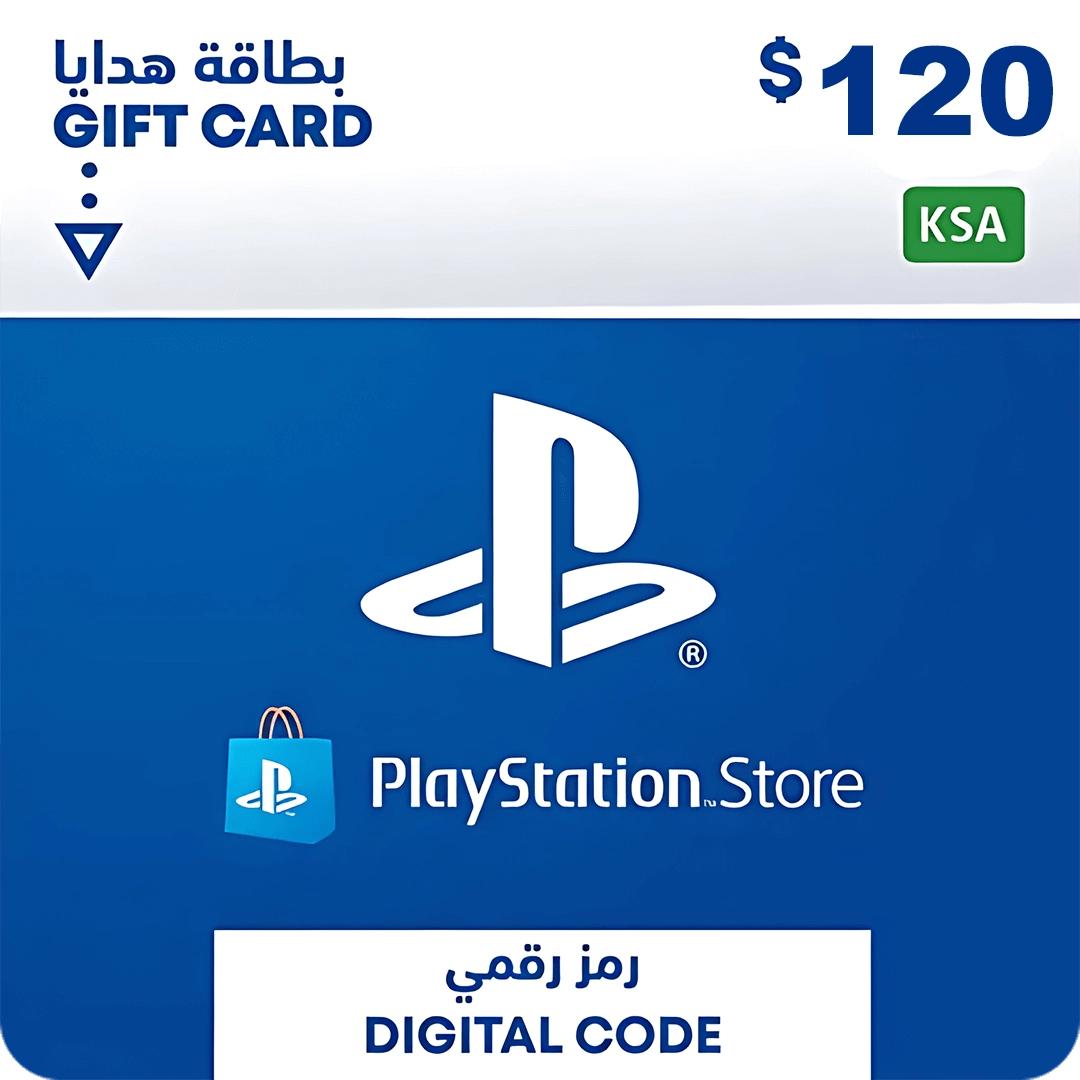 KSA PSN Wallet Top-up 120 USD  for sale in Egypt from Games2Egypt