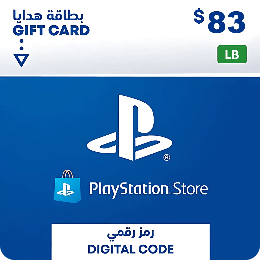 Lebanon PSN Wallet Top-up 83 USD  for sale in Egypt from Games2Egypt