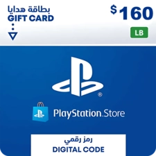 Lebanon PSN Wallet Top-up 160 USD (95647)