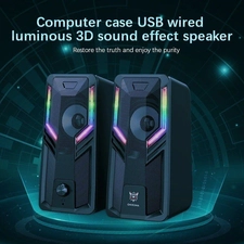 ONIKUMA G6 Wired RGB Gaming Speakers - Black  for sale in Egypt from Games2Egypt