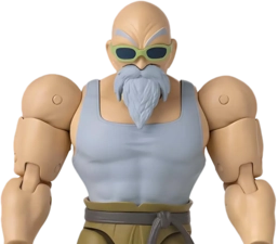 Bandai Namco Anime: Dragon Ball - Muten Roshi Action Figure (Lord of the Turtles) - 17cm (95861)