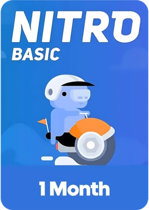 Discord Nitro 1 Month Subscription (Basic) Gift Card - Global