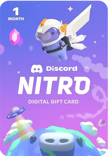 Discord Nitro 1 Month  Subscription Mintroute Gift Card - Global