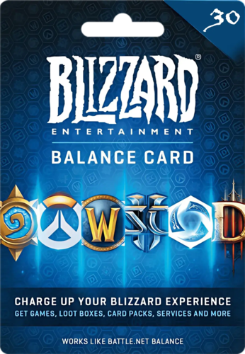  Blizzard Gift Card Brazil 30 BRL