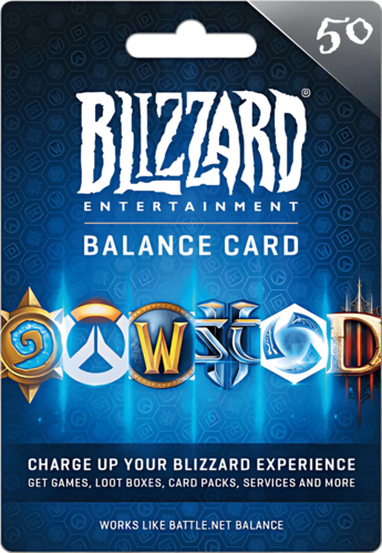  Blizzard Gift Card Brazil 50 BRL
