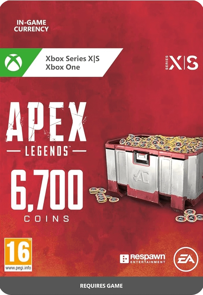 Apex Legends 6700 Coins Xbox Key Global  for sale in Egypt from Games2Egypt