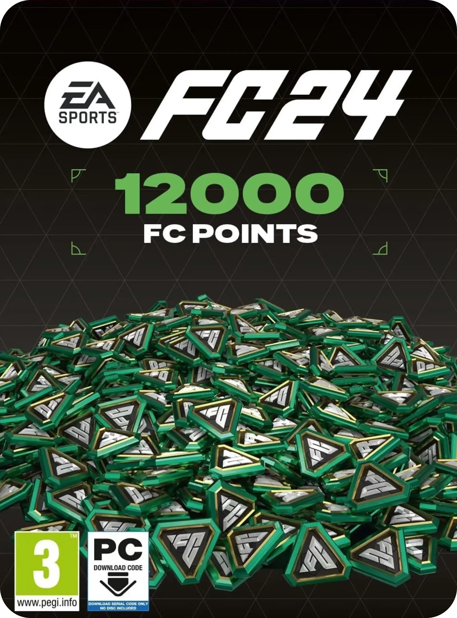 EA SPORTS FC 24 - 12000 Points (PC) EA App Key GLOBAL  for sale in Egypt from Games2Egypt