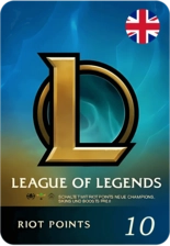 League of Legends (LoL) Gift Card - 10 GBP - UK -  for sale in Egypt from Games2Egypt