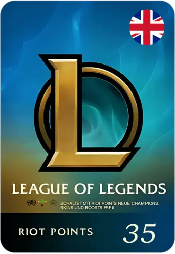 League of Legends (LoL) Gift Card - 35 GBP - UK  for sale in Egypt from Games2Egypt