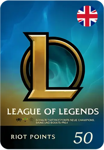 League of Legends (LoL) Gift Card - 50 GBP - UK  for sale in Egypt from Games2Egypt