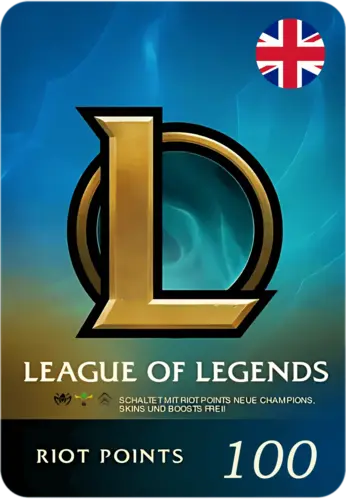 League of Legends (LoL) Gift Card - 100 GBP - UK  for sale in Egypt from Games2Egypt