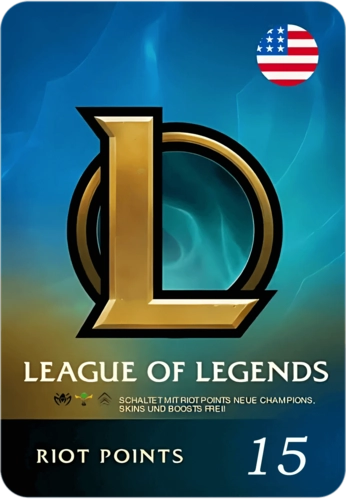 League of Legends (LoL) Gift Card - 15 USD - USA