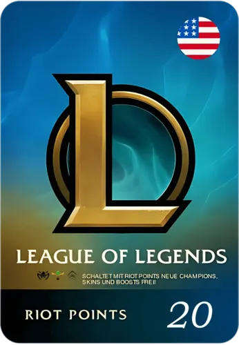 League of Legends (LoL) Gift Card - 20 USD - USA