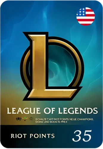 League of Legends (LoL) Gift Card - 35 USD - USA