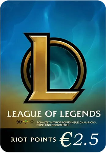 League of Legends (LoL) Gift Card - 2.5 EUR - Europe West
