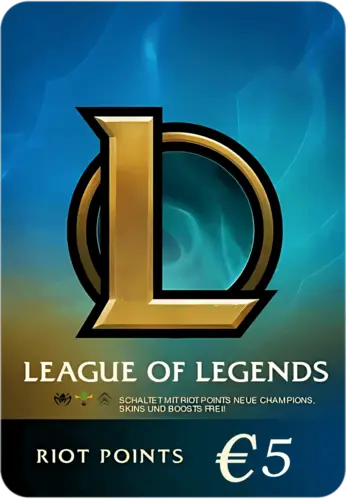 League of Legends (LoL) Gift Card - 5 EUR - Europe West