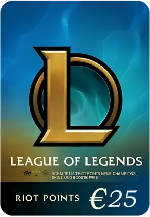 League of Legends (LoL) Gift Card - 25 EUR - Europe