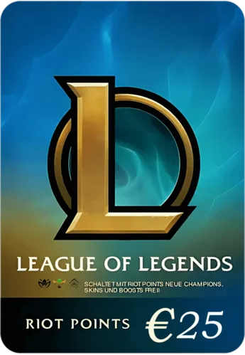League of Legends (LoL) Gift Card - 25 EUR - Europe West