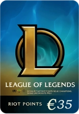 League of Legends (LoL) Gift Card - 35 EUR - Europe -  for sale in Egypt from Games2Egypt