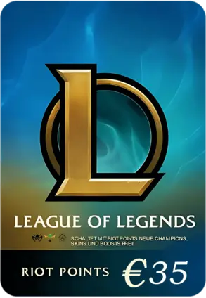 League of Legends (LoL) Gift Card - 35 EUR - Europe