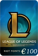 League of Legends (LoL) Gift Card - 100 EUR - Europe -  for sale in Egypt from Games2Egypt