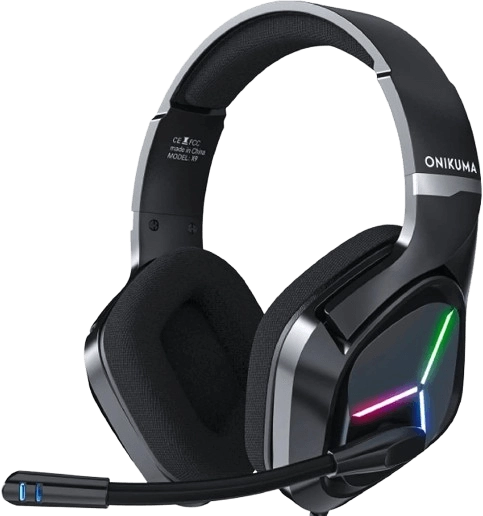 Onikuma X9 RGB Wired Gaming Headset - Black  for sale in Egypt from Games2Egypt