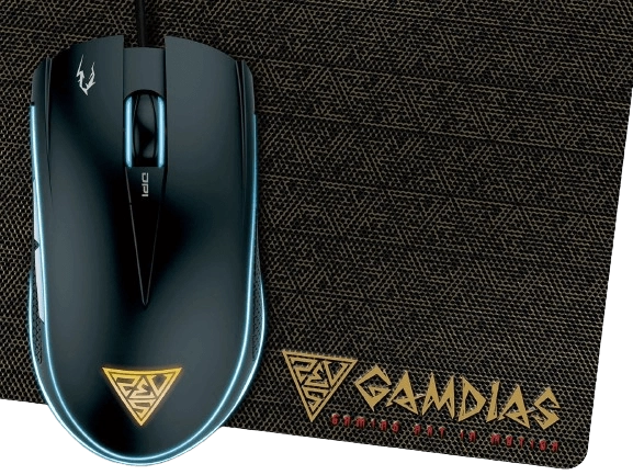 Gamdias Zeus E2 RGB Gaming Mouse + NYX E1 Mouse Pad  for sale in Egypt from Games2Egypt